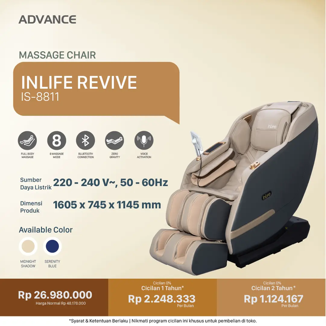 Inlife Revive IS-8811 Massage Chair